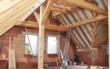 Kings End attic trusses
